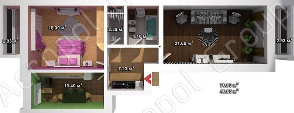 Шикарная 2К Квартира Центральный Парк Университет 70М Irpin Esterno foto